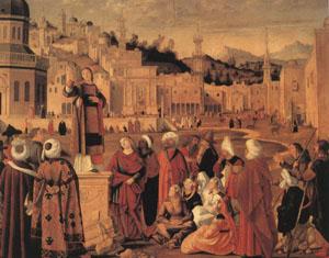 Vittore Carpaccio Stephen Preaching at Jerusalem (mk05) oil painting image
